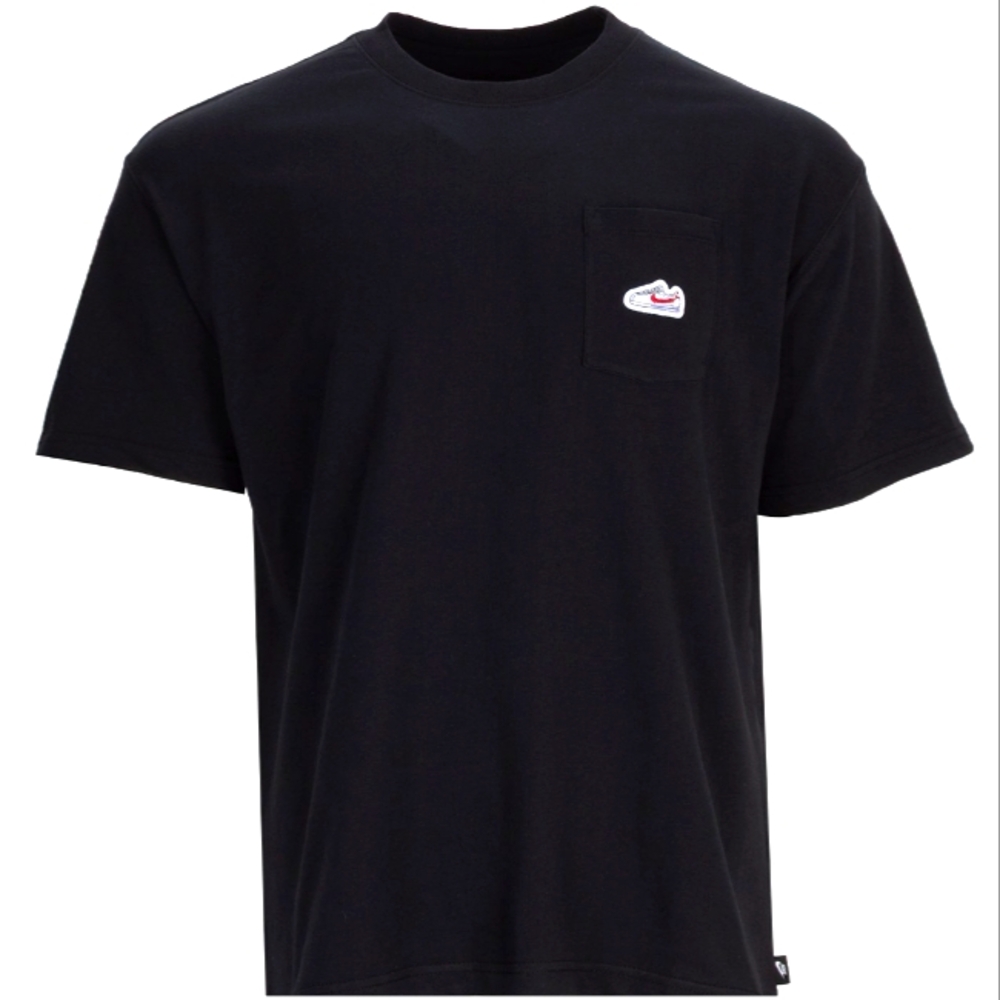 ⭐ THE NIKE TEE CLASSIC BLACK COTTON SHIRT MEN'S SIZE MEDIUM NWT